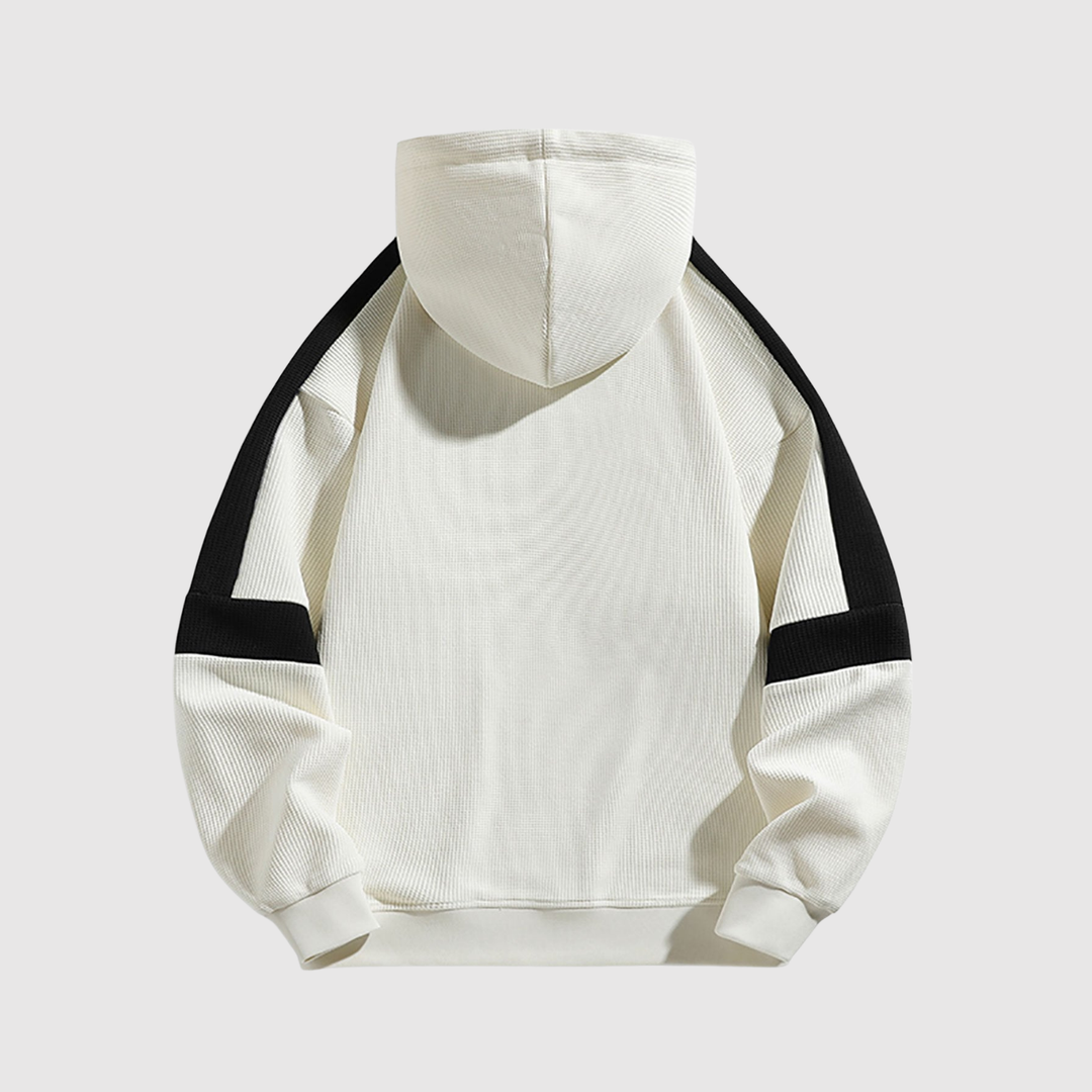 Klaus – Hoodie ar kontrastkrāsu piedurknēm