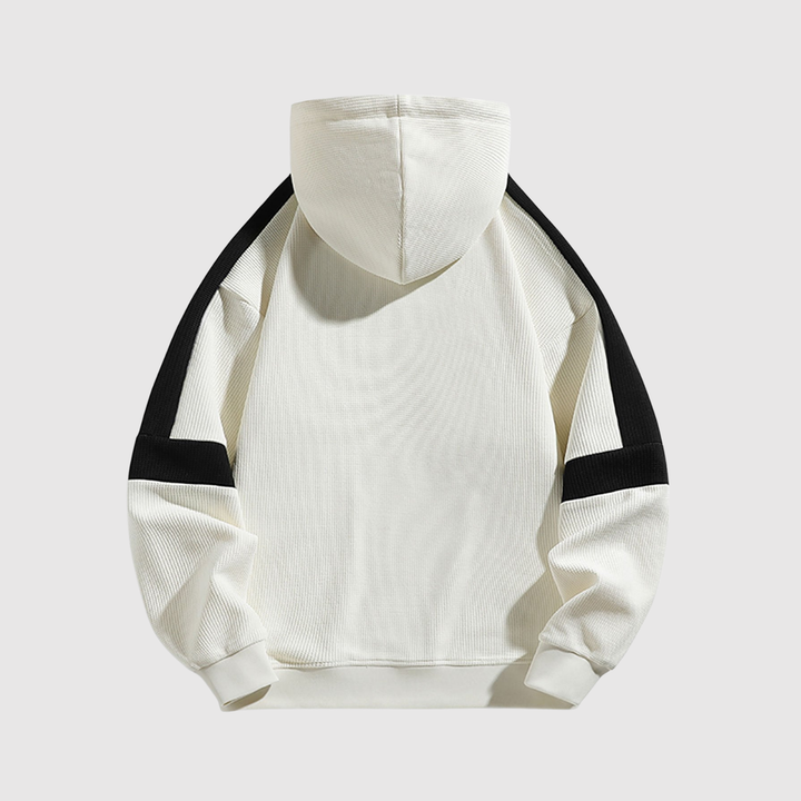 Klaus – Hoodie ar kontrastkrāsu piedurknēm