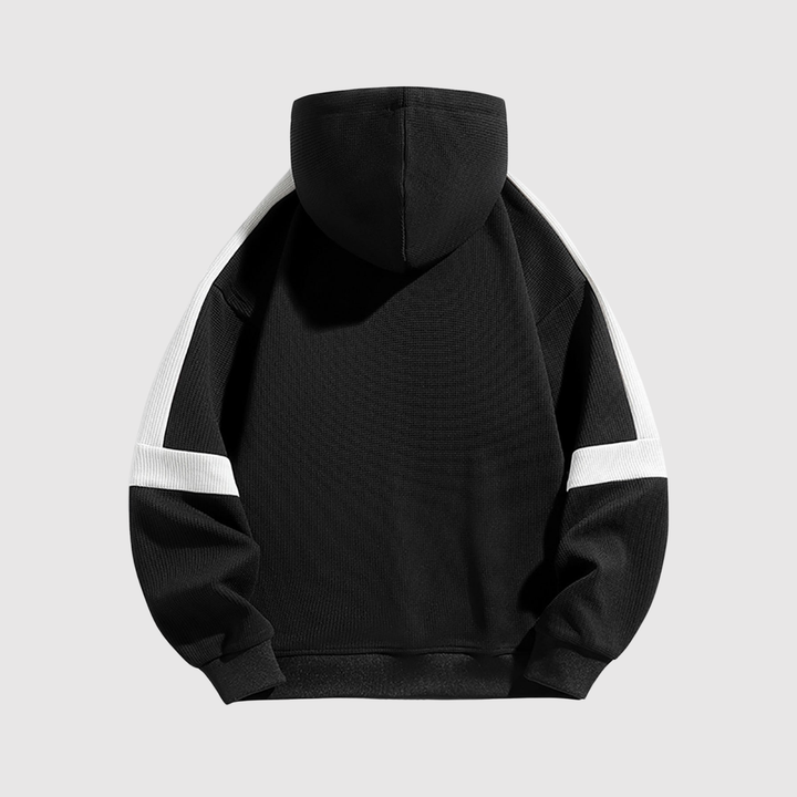 Klaus – Hoodie ar kontrastkrāsu piedurknēm