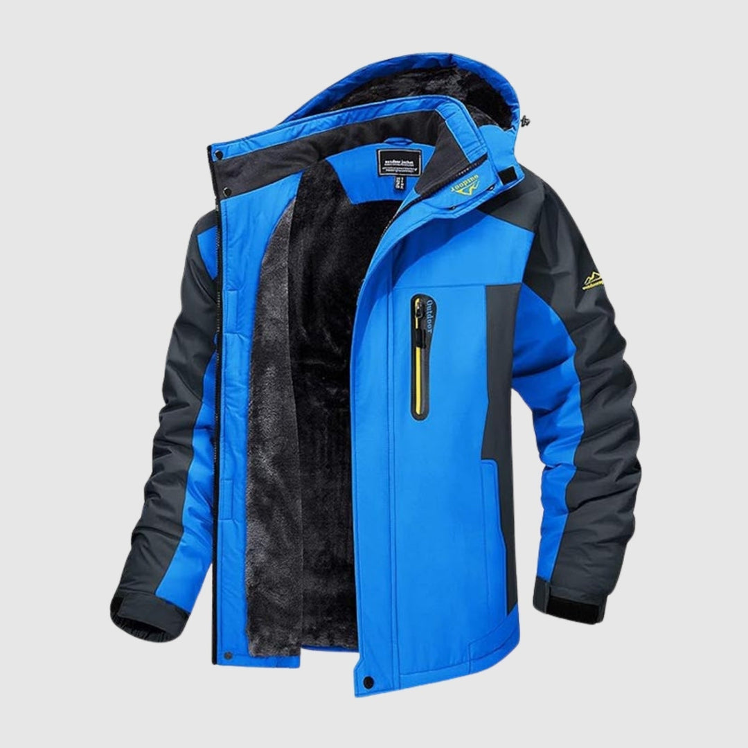 Nikolajs - Ūdensizturīga ziemas jaka āra lietošanai ar flīsa oderi