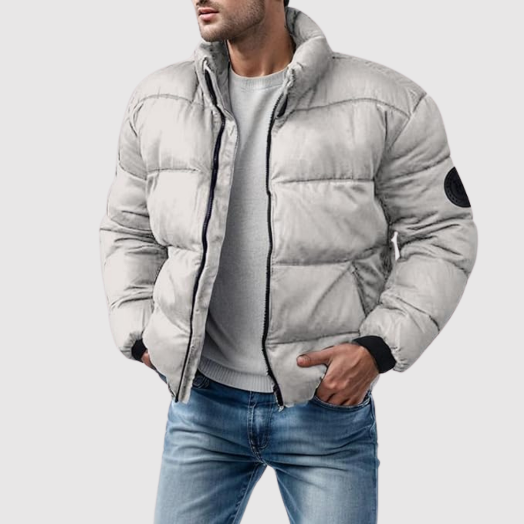 Nikolaj – Klasiska quiltēta ziemas jaka