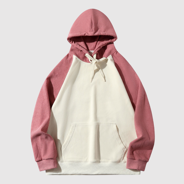 Klaus – Krāsu bloku kapuce ribstrikā