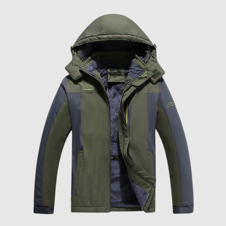 Nikolajs - Ūdensizturīga ziemas jaka āra lietošanai ar flīsa oderi