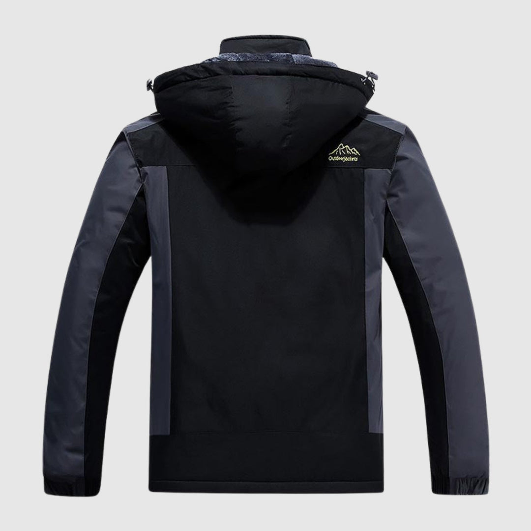 Nikolajs - Ūdensizturīga ziemas jaka āra lietošanai ar flīsa oderi