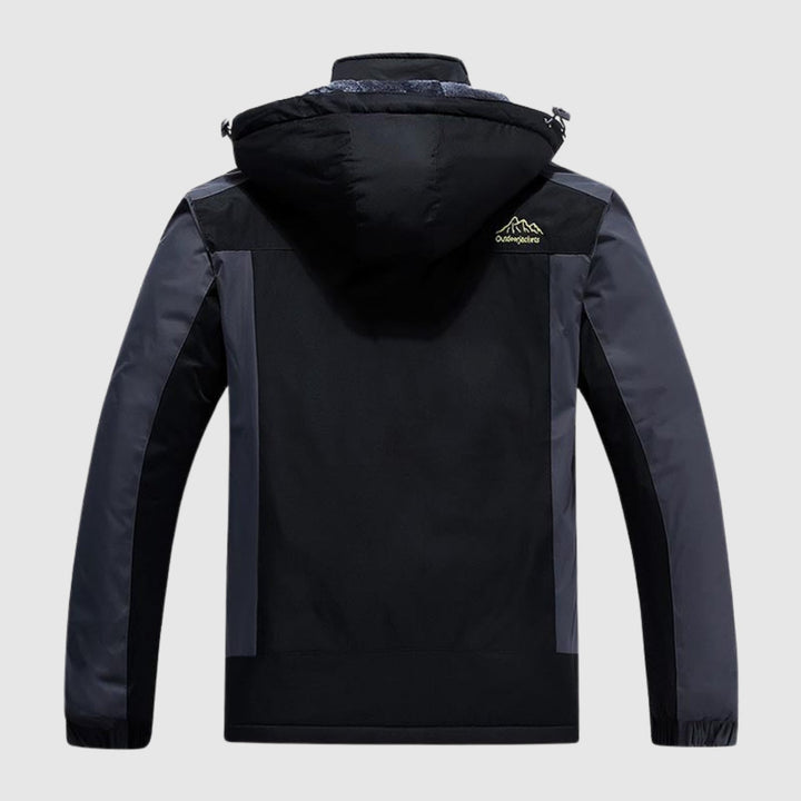 Nikolajs - Ūdensizturīga ziemas jaka āra lietošanai ar flīsa oderi