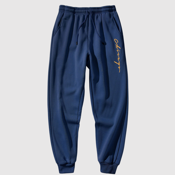 Mikkel – Sporta bikses ar sānu druku