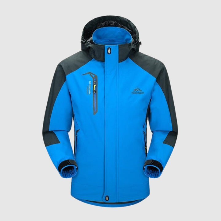 Nikolaj - Mīkstā apvalka jaka pārgājieniem ar noņemamu kapuci