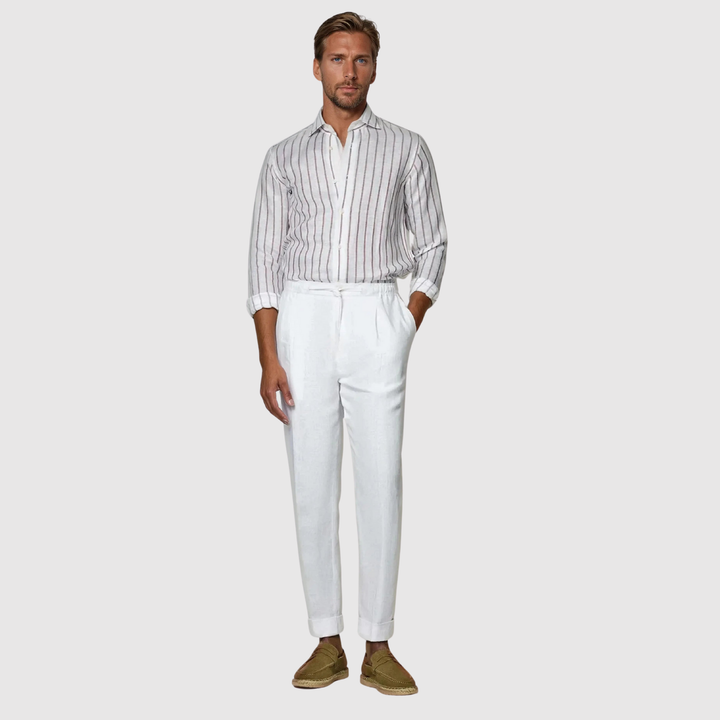 Rasmus – Eleganti linu bikses klasiskā griezumā