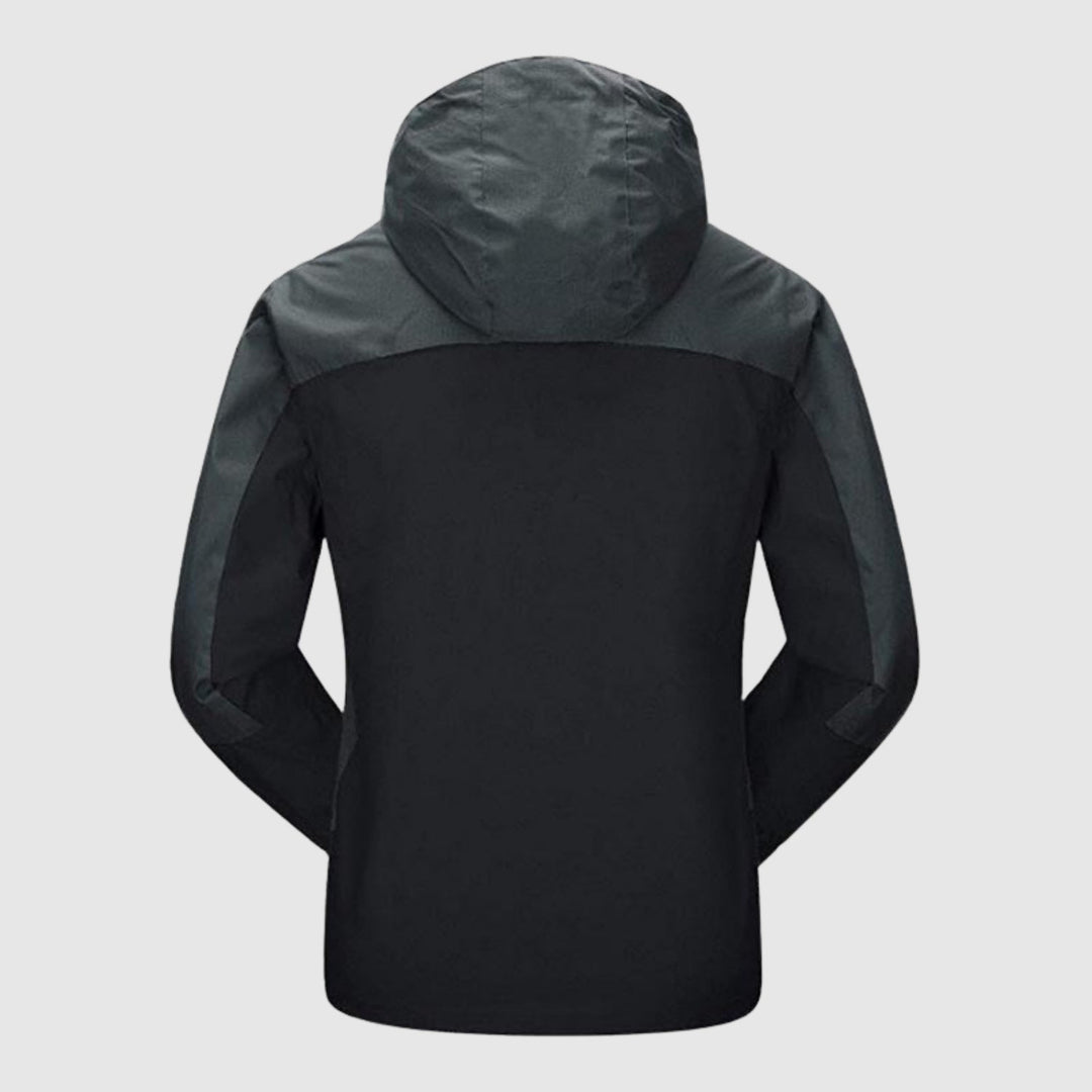 Nikolaj - Mīkstā apvalka jaka pārgājieniem ar noņemamu kapuci