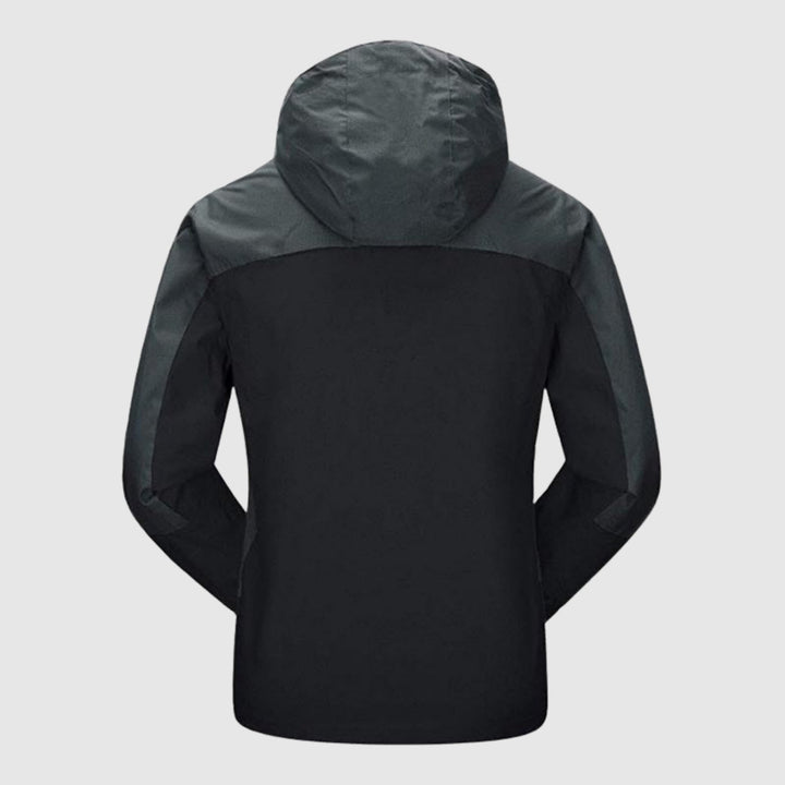 Nikolaj - Mīkstā apvalka jaka pārgājieniem ar noņemamu kapuci