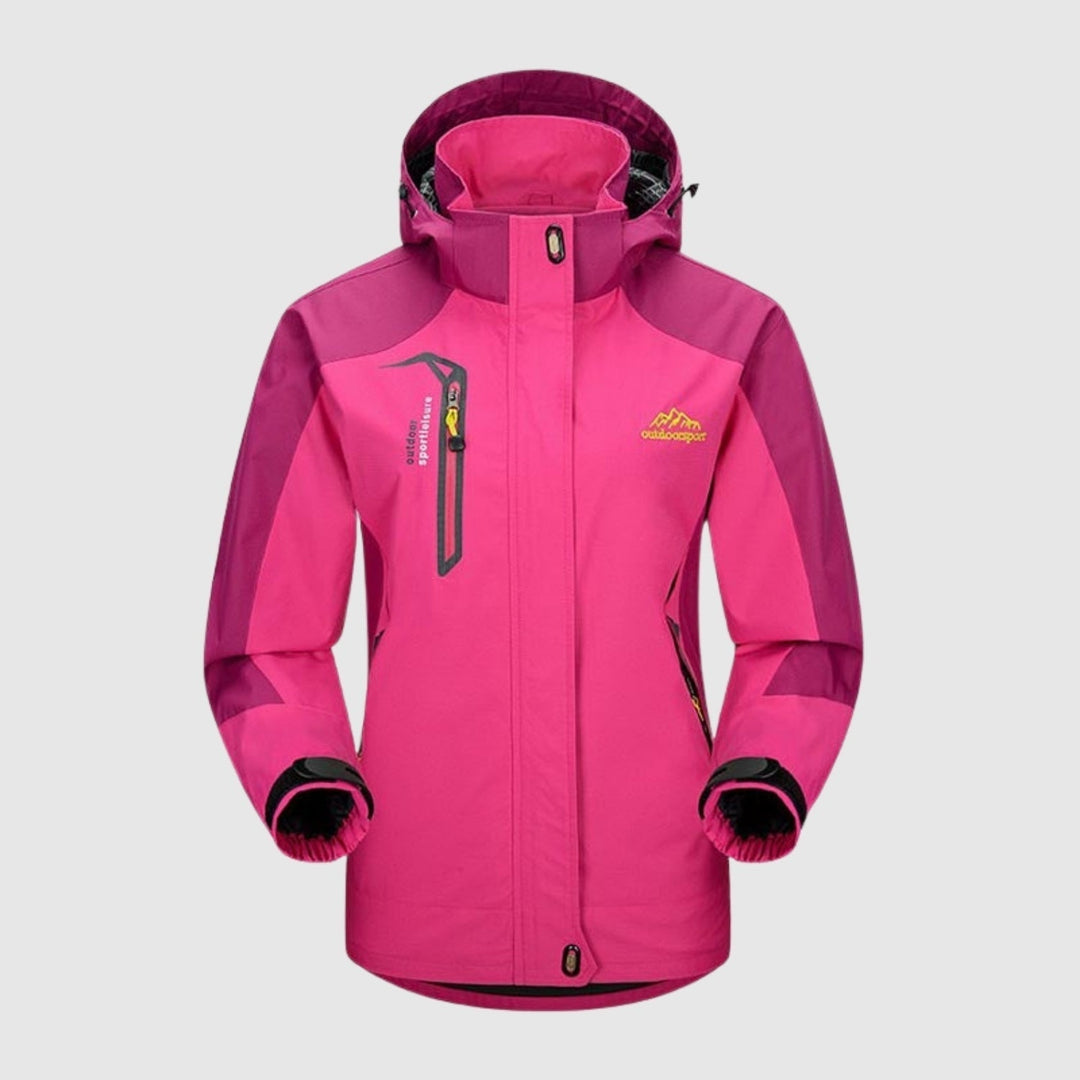 Nikolaj - Mīkstā apvalka jaka pārgājieniem ar noņemamu kapuci