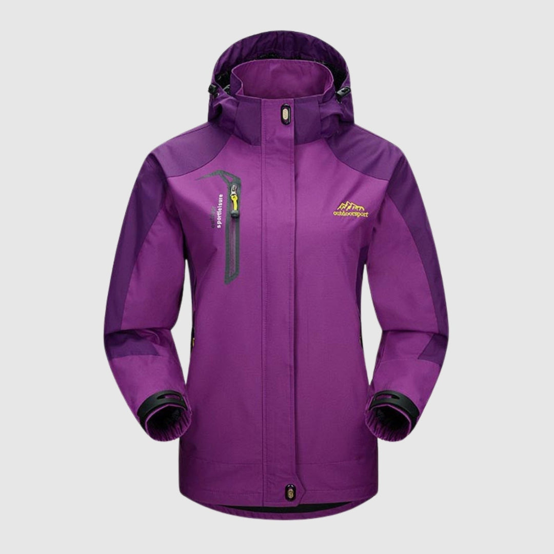 Nikolaj - Mīkstā apvalka jaka pārgājieniem ar noņemamu kapuci