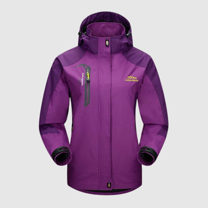 Nikolaj - Mīkstā apvalka jaka pārgājieniem ar noņemamu kapuci