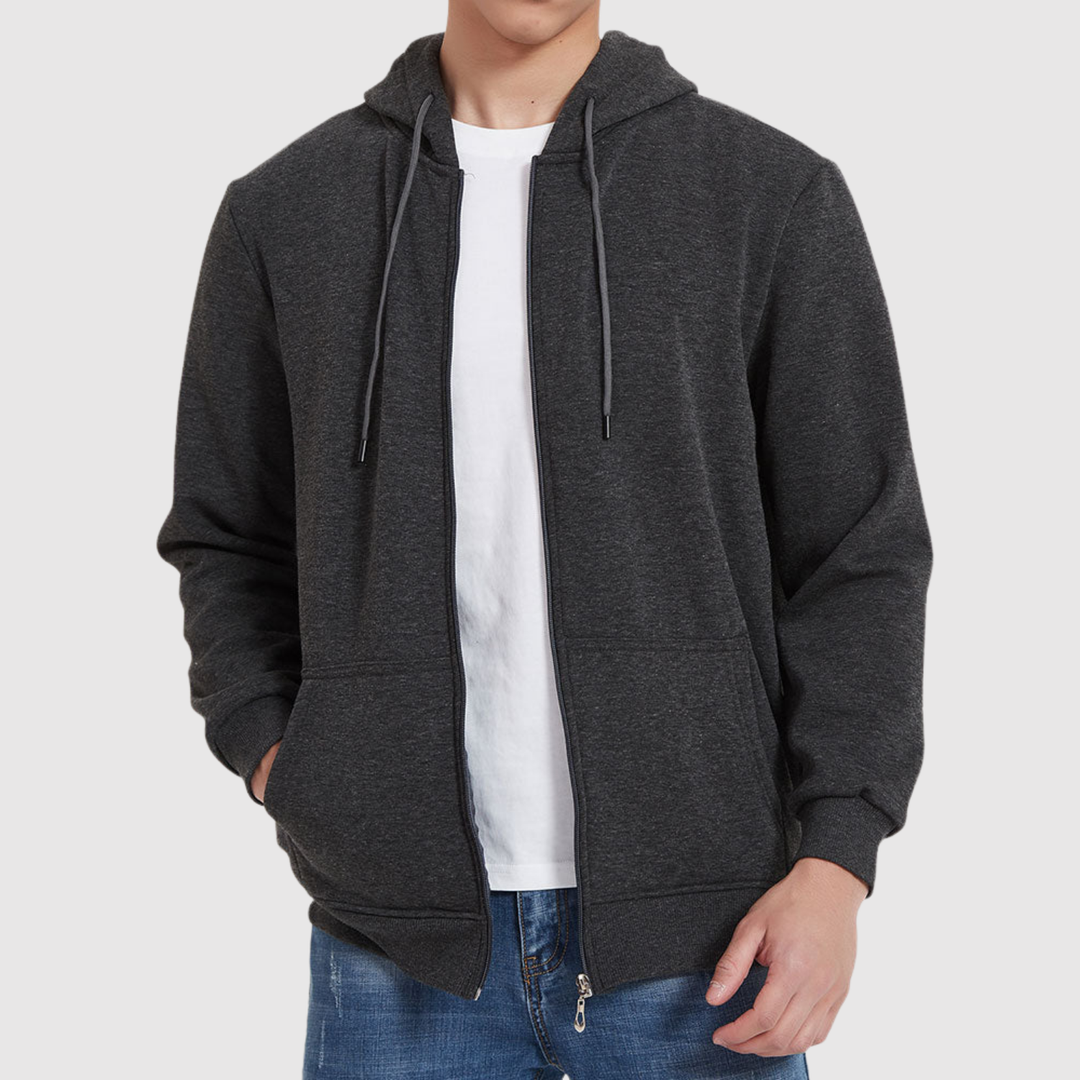 Klaus – Zip kapuce klasiskā dizainā