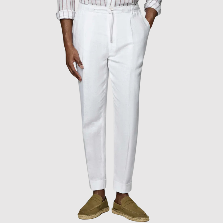 Rasmus – Eleganti linu bikses klasiskā griezumā