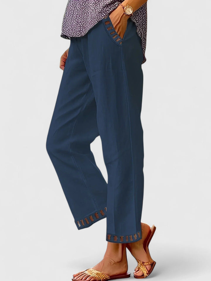 Skyla™ | Izsmalcinātas Bikses