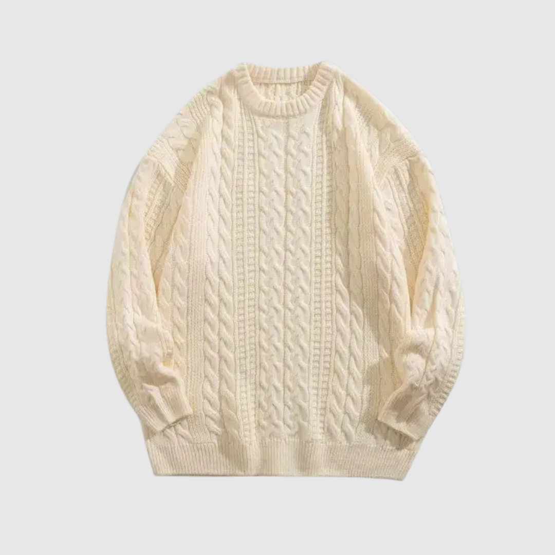 Klaus – Klasiska džemperis ar kabelu rakstu