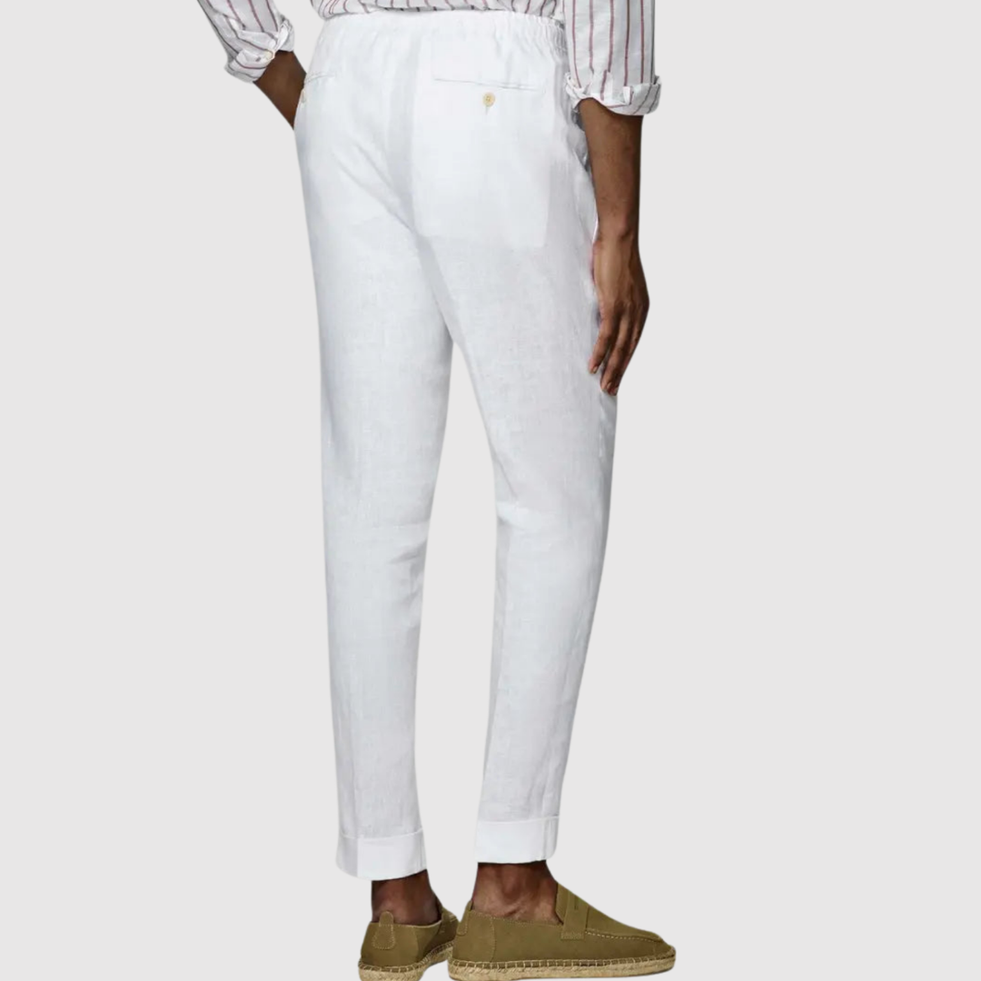 Rasmus – Eleganti linu bikses klasiskā griezumā