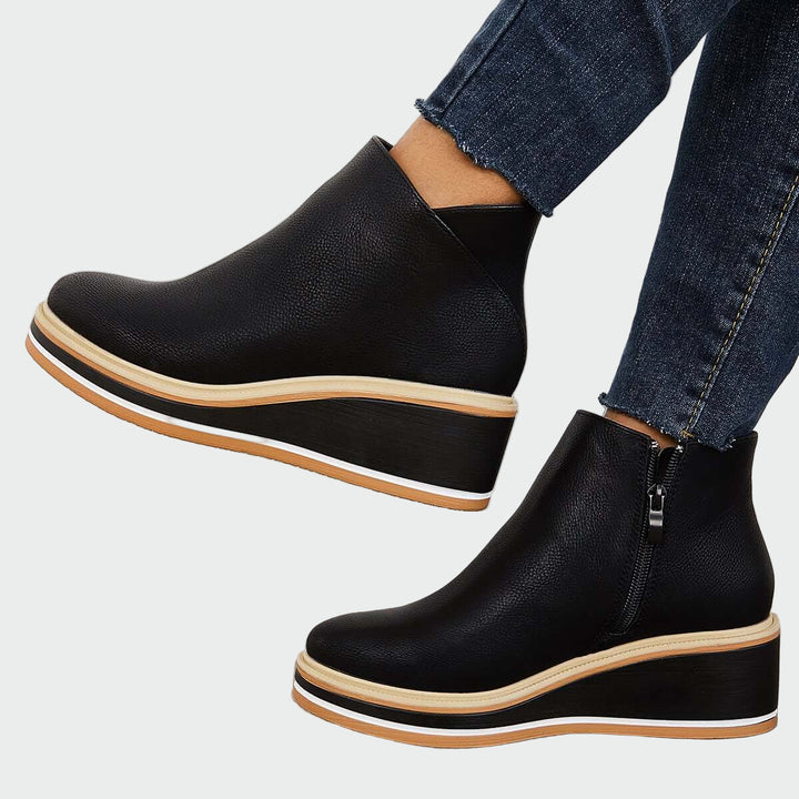 Ortopēdiskie ādas zābaki