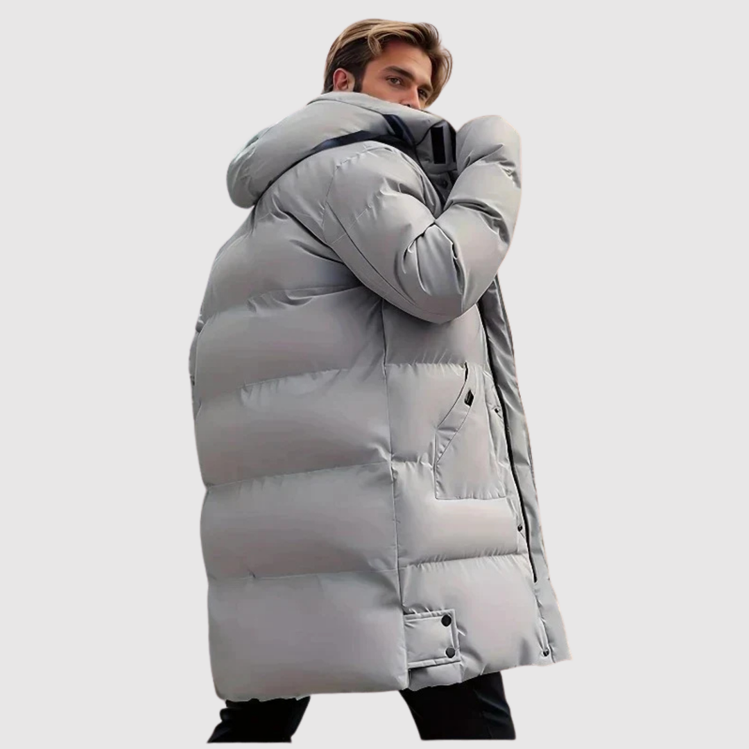 Nikolaj – Garš ziemas parks ar kapuci