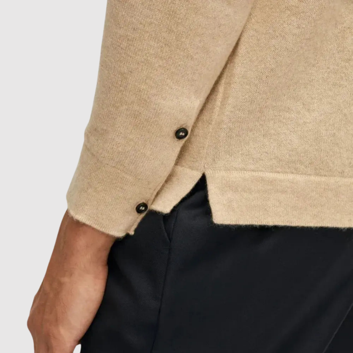 Emil - Cashwool Krekls Bežs