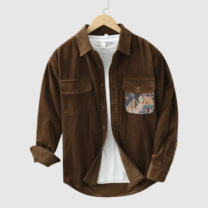 Emils - Stilīga samta krekls