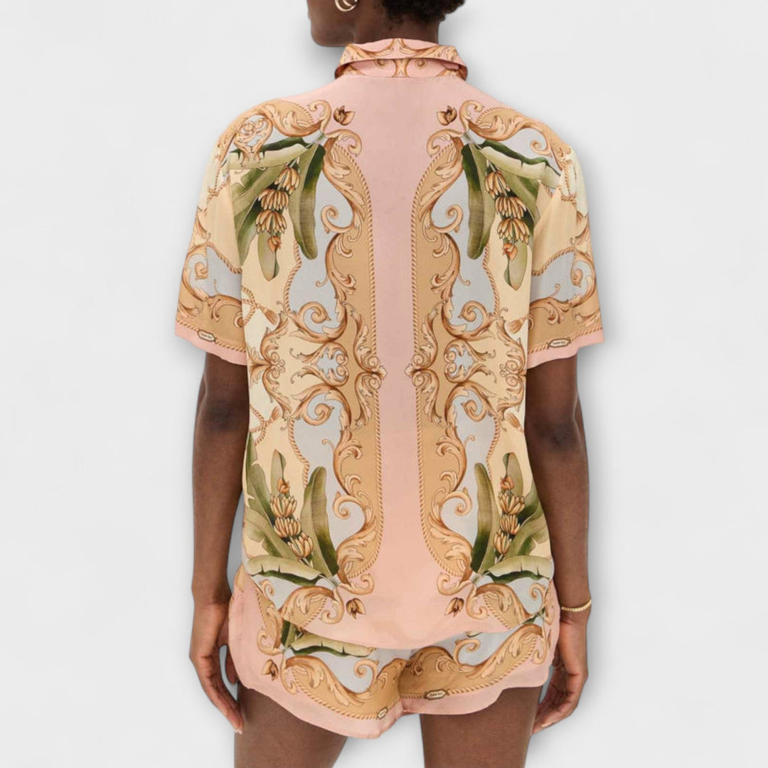 Maren - Vintage botāniskais kaleidoskopa drukas komplekts