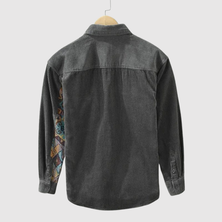 Emils - Stilīga samta krekls