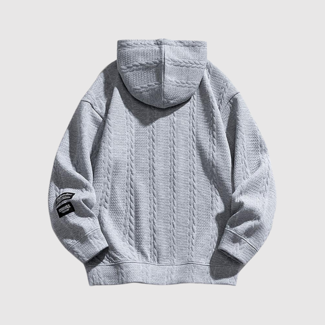 Klaus – Hoodie ar moderno streetwear izskatu