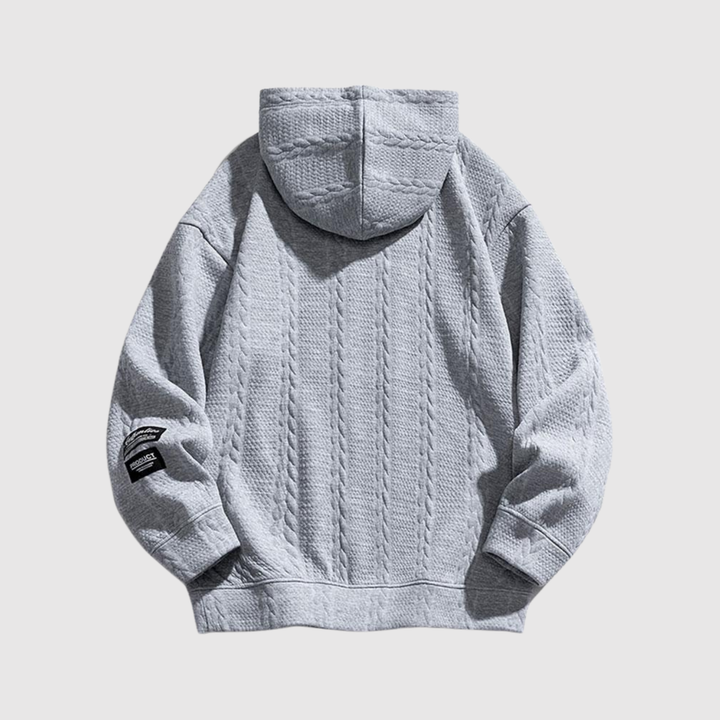 Klaus – Hoodie ar moderno streetwear izskatu