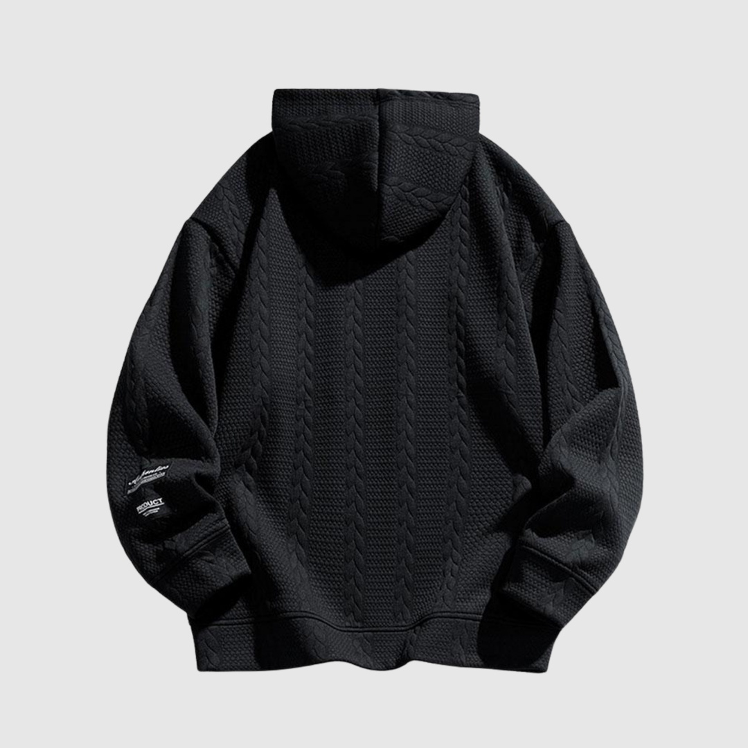 Klaus – Hoodie ar moderno streetwear izskatu