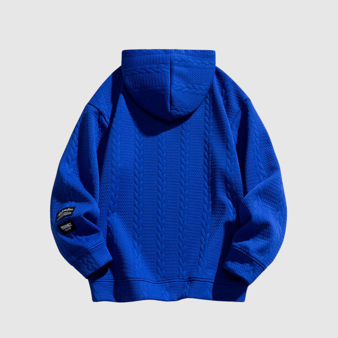 Klaus – Hoodie ar moderno streetwear izskatu