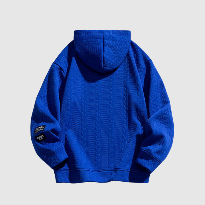 Klaus – Hoodie ar moderno streetwear izskatu