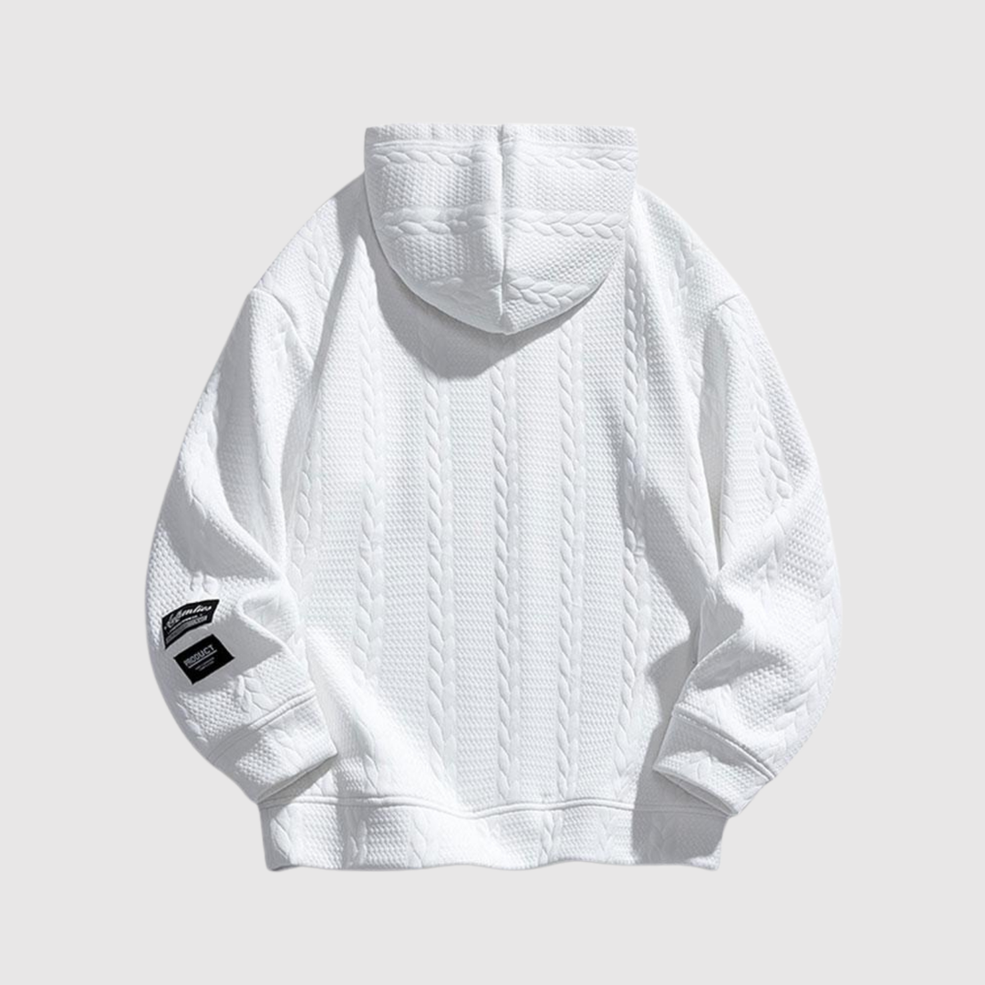 Klaus – Hoodie ar moderno streetwear izskatu