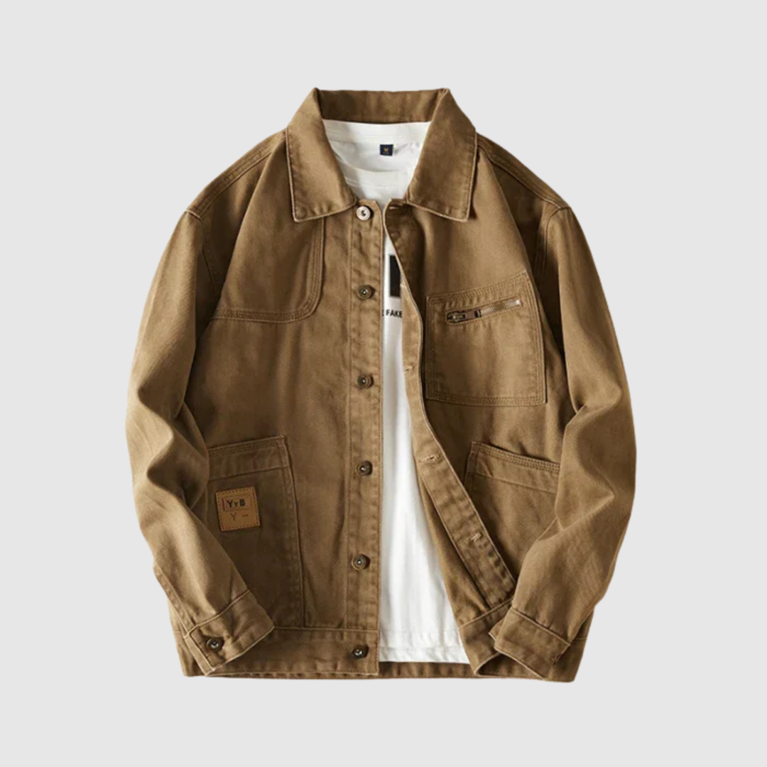 Søren – Weston auduma jaka ar utilitātes detaļām