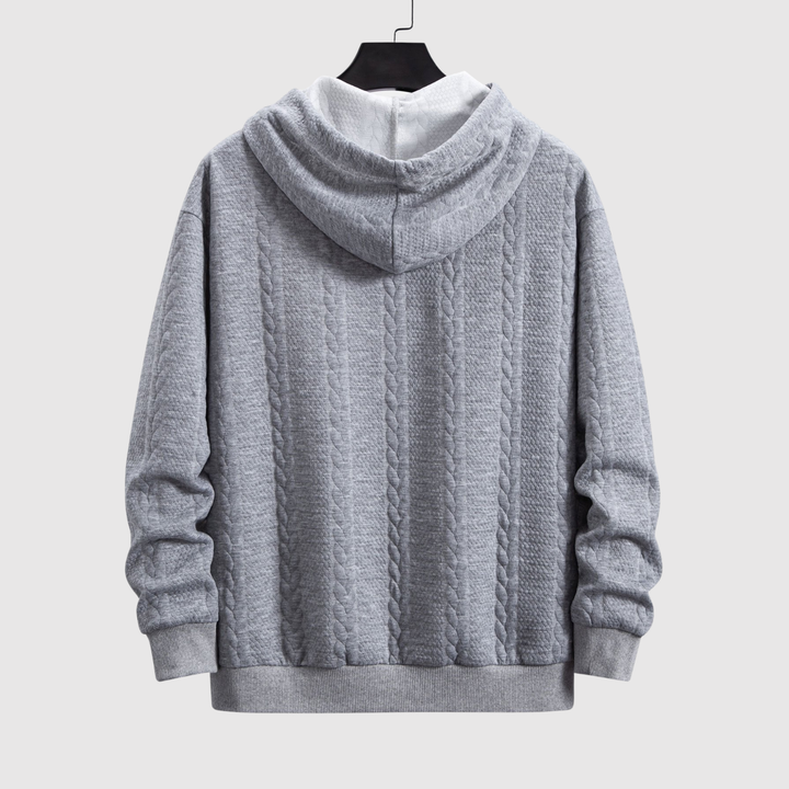 Klaus – Hoodie ar strukturētu adījumu