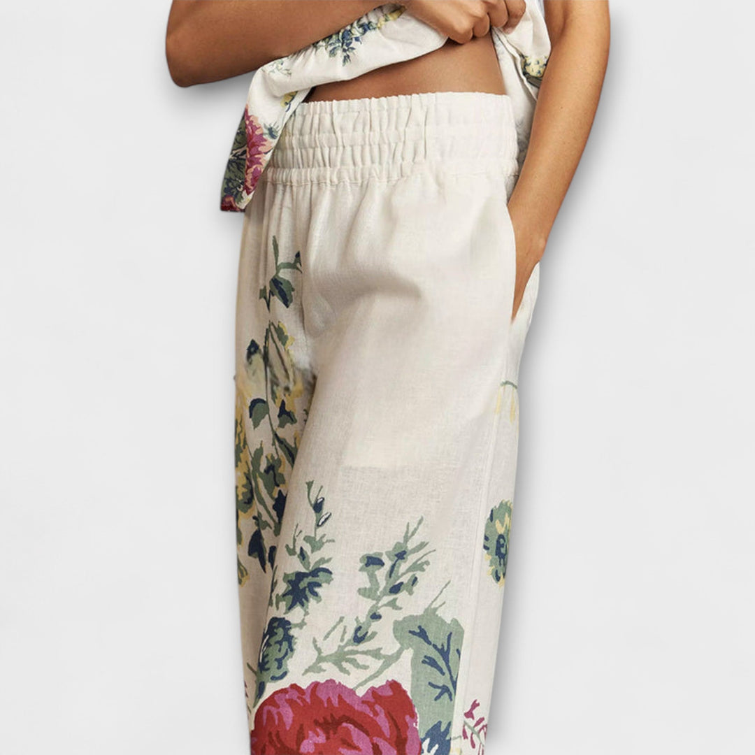 Indigo - Vasaras ziedu raksts komplekts