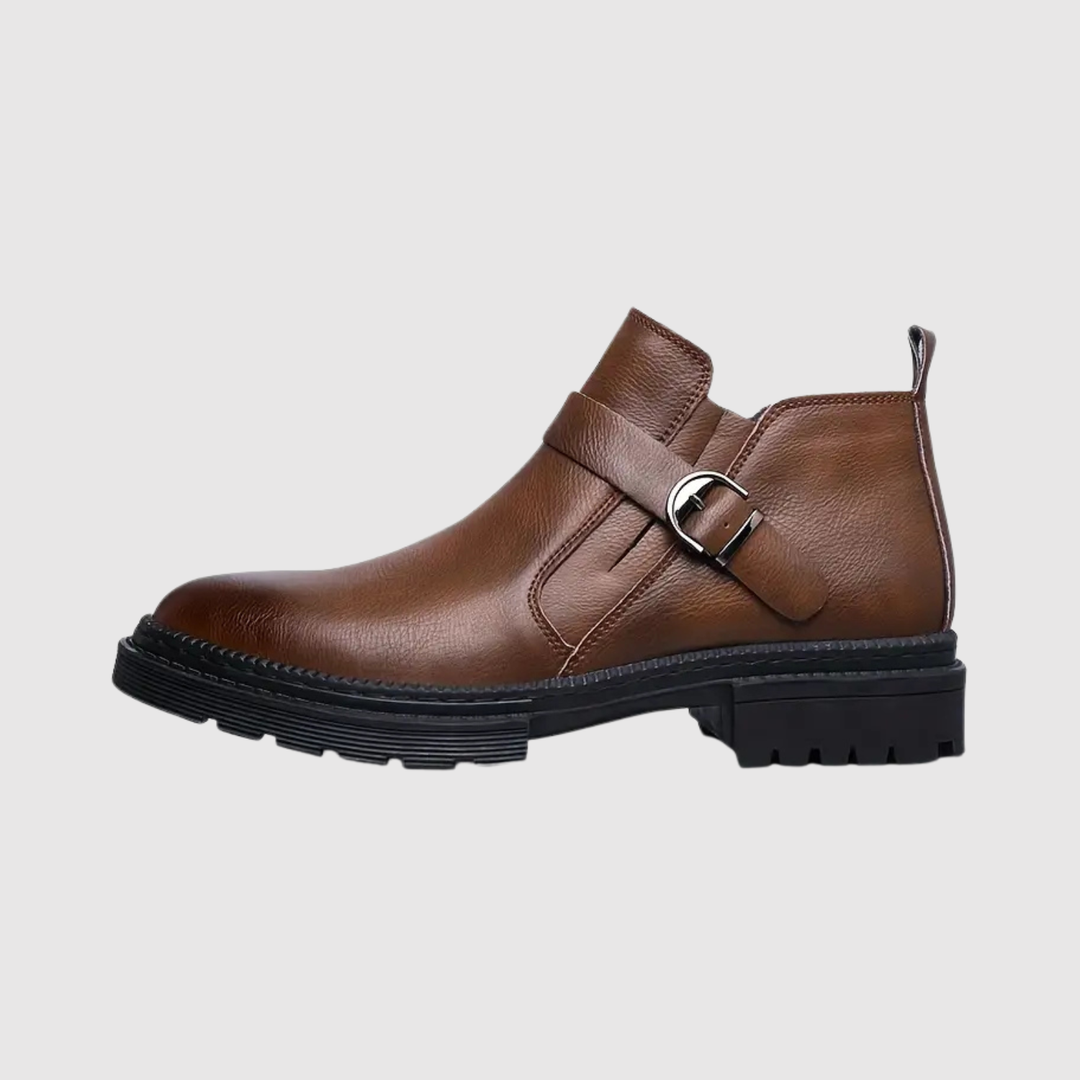 Henrik – Čelsijas ādas zābaki ar klasisku eleganci