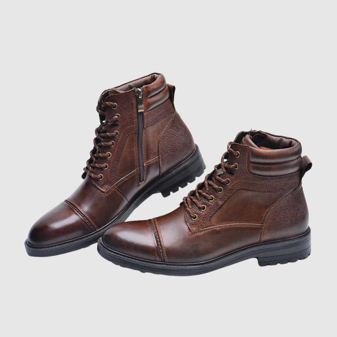 Henrik – Ādas zābaki ar raksturu un komfortu