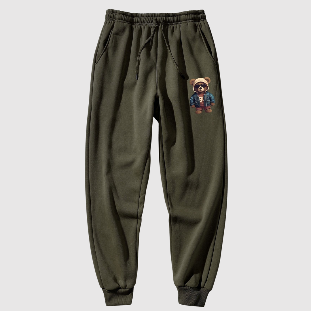 Mikkel – Sporta bikses ar lāča dizainu