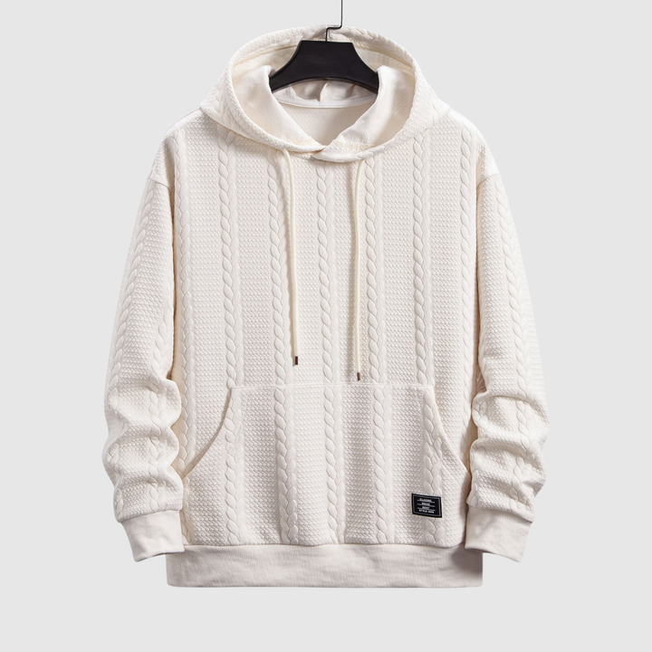 Klaus – Hoodie ar strukturētu adījumu