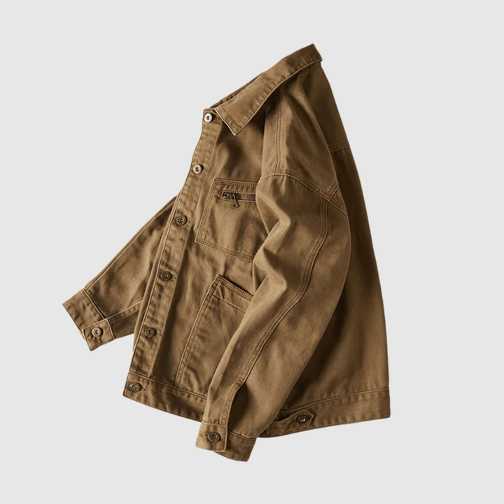 Søren – Weston auduma jaka ar utilitātes detaļām