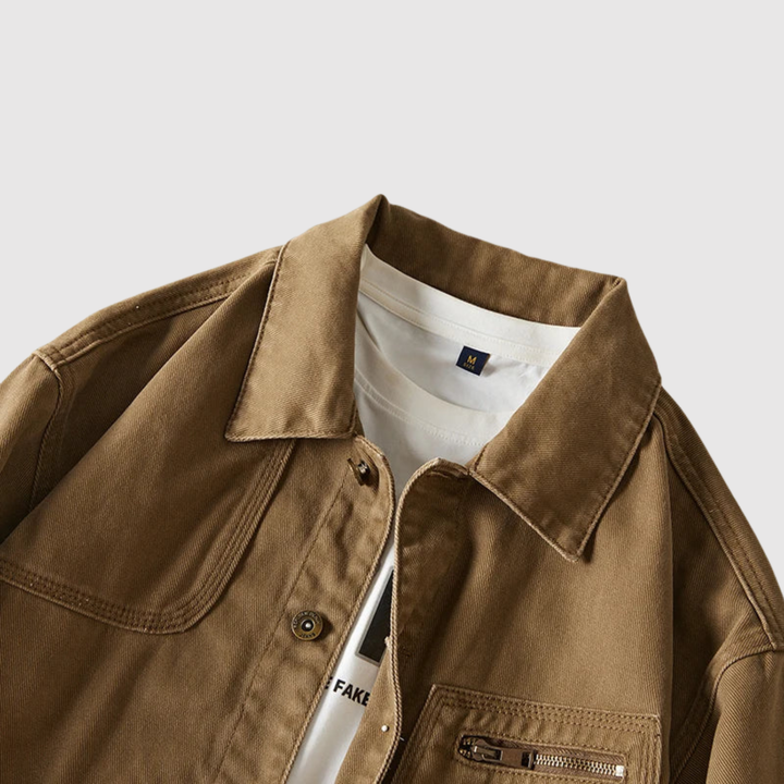 Søren – Weston auduma jaka ar utilitātes detaļām