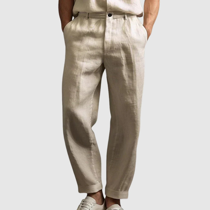 Rasmus - Vasaras bikses no kokvilnas un linu