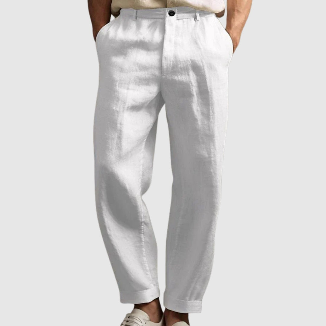 Rasmus - Vasaras bikses no kokvilnas un linu