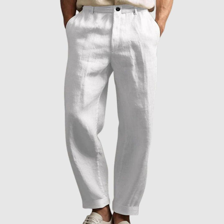 Rasmus - Vasaras bikses no kokvilnas un linu