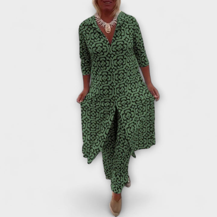 Camilla - Elegants ģeometrisks komplekts