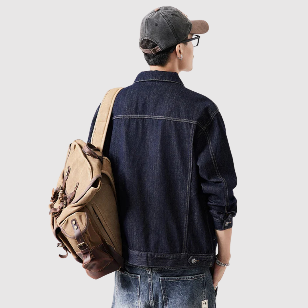 Søren – Mantojuma trucker jaka no twill auduma