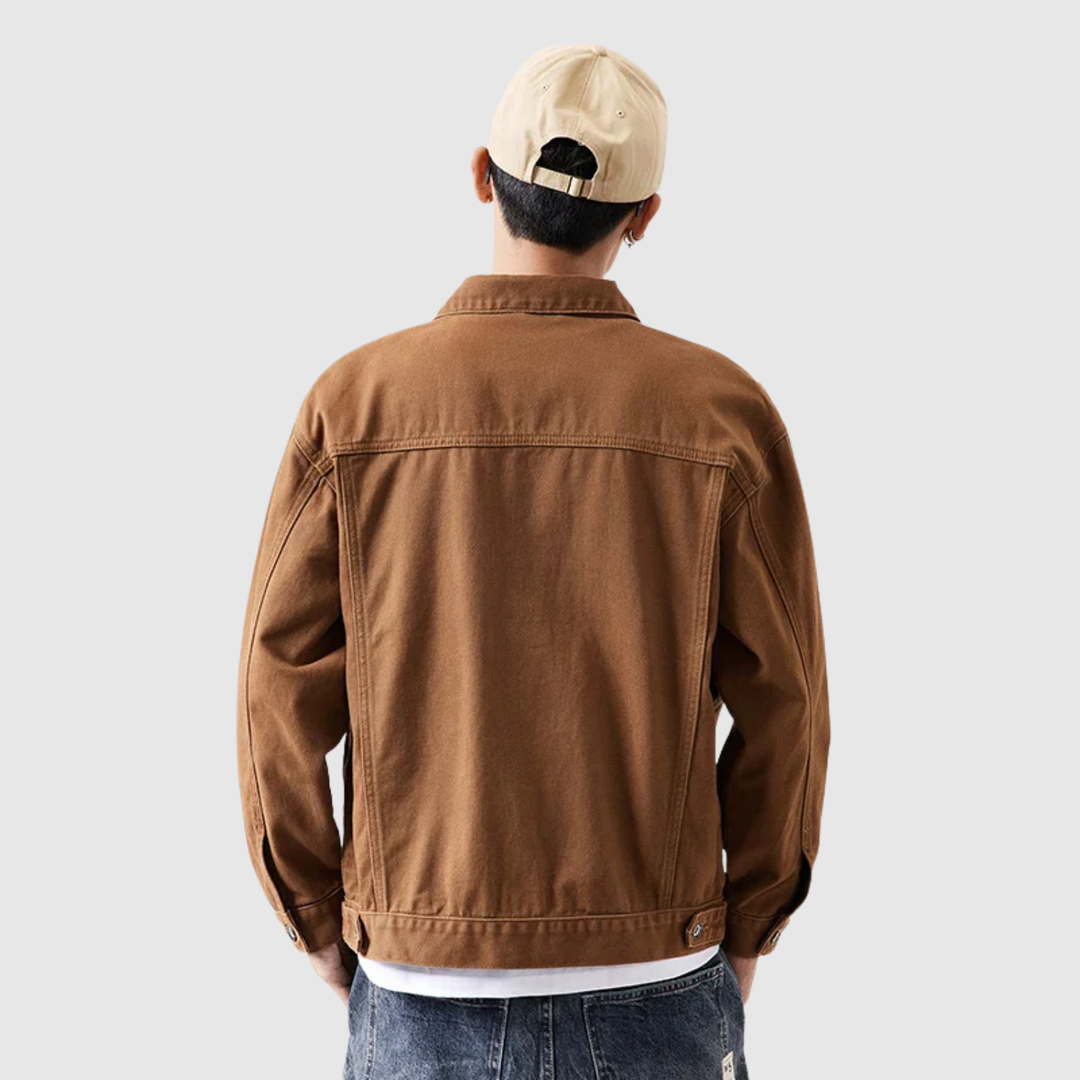 Søren – Mantojuma trucker jaka no twill auduma