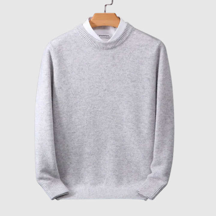 Klaus – Klasiska džemperis ar apaļu kaklu